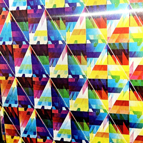 1960'S VARI VUE PSYCHEDELIC GEOMETRICAL MOVING MOTION ART NOS 14X16🔥🔥🔥 - Picture 3 of 6